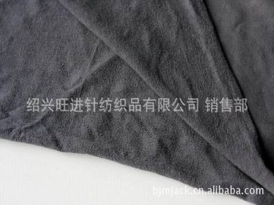 紹興旺進(jìn)針紡織品 廠(chǎng)家直供漂白色32S全滌紗汗布，140克高品質(zhì)針織面料解析